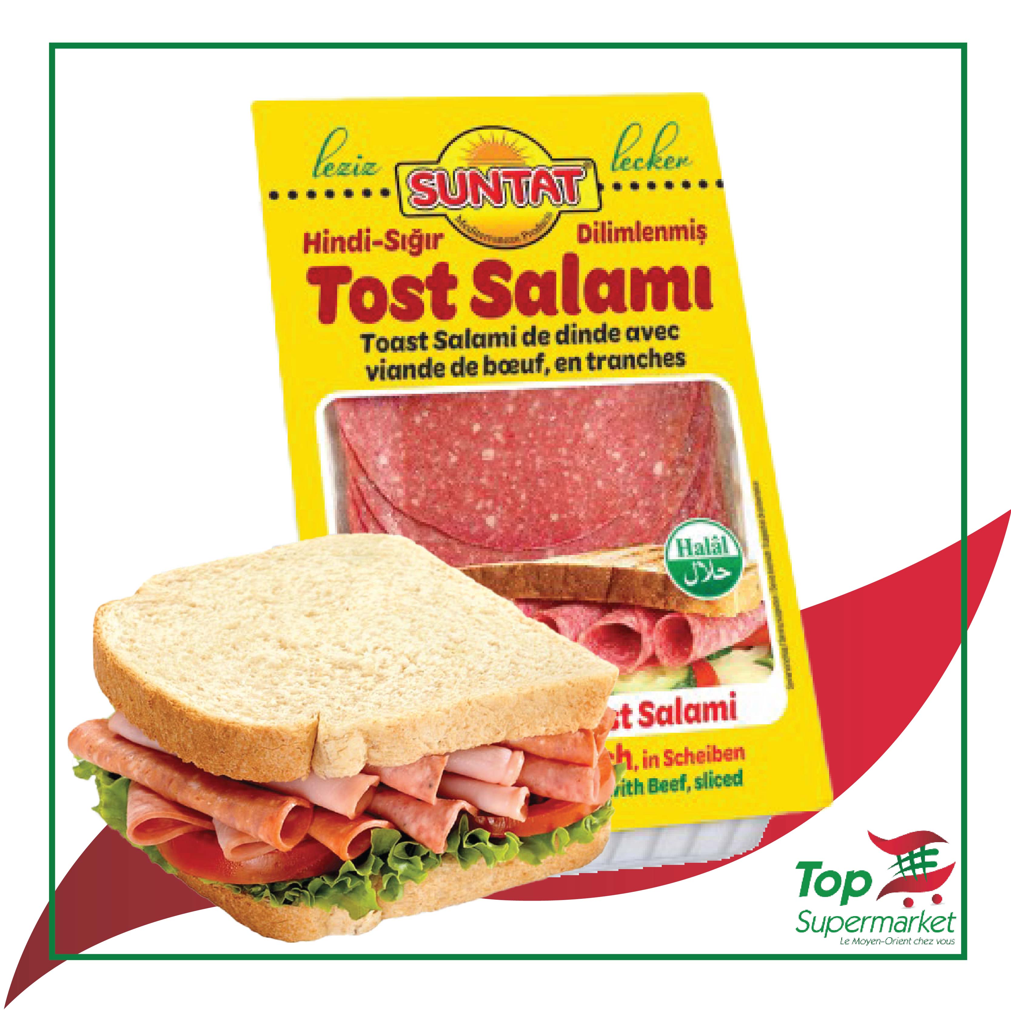 Suntat Tost Salami 200gr HALAL